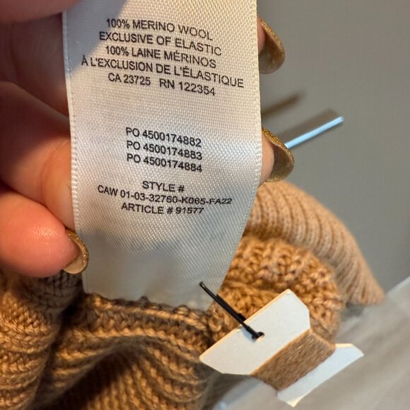 NWT Merino Wool Aritzia Babaton Grazia Sweater - Picture 5 of 5